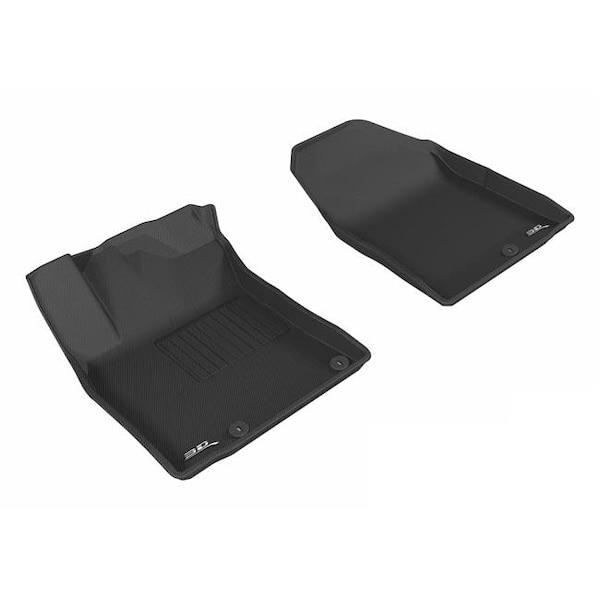 3D Maxpider 3D MAXpider L1HY07811509 R1 Kagu Floor Mat for Hyundai Ioniq 2017; Black L1HY07811509 - main